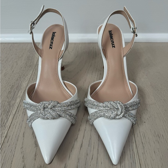 Lola Cruz Alice Pumps (Anthropologie) - perfect wedding shoes - Picture 4 of 6